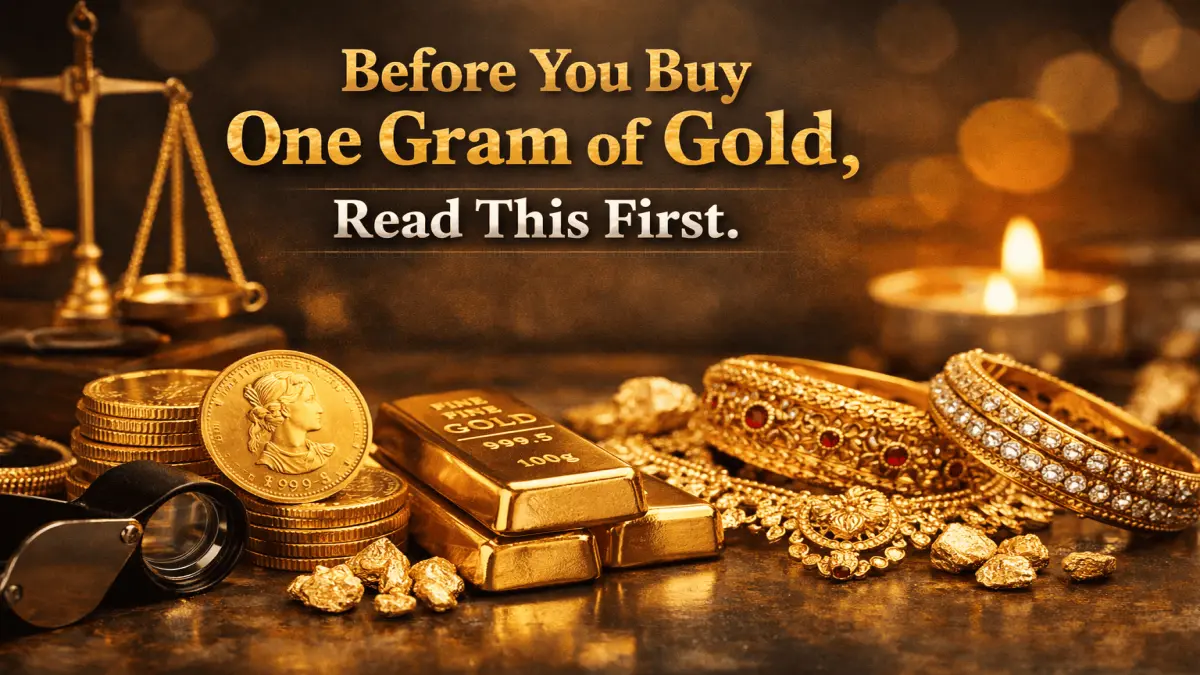 Before You Buy Gold in India, Read This First — The Complete Smart Buyer's Guide
