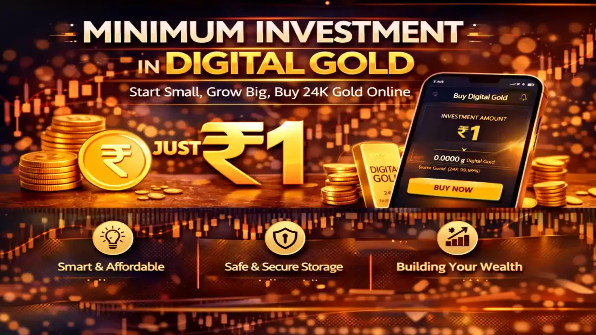Minimum Investment in Digital Gold