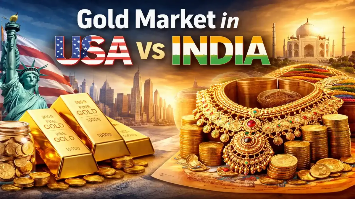 Gold Market in USA vs India