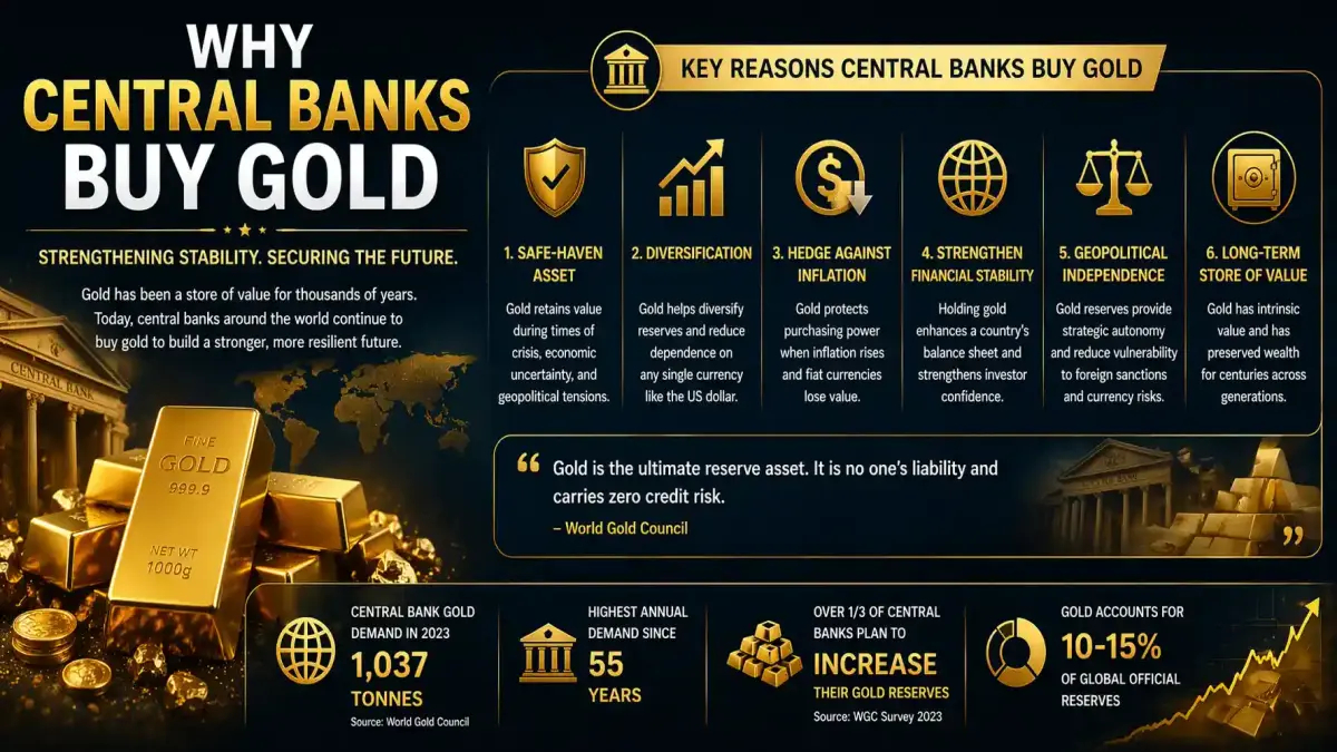 Why Central Banks Buy Gold