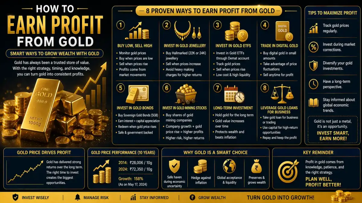 How to Earn Profit from Gold