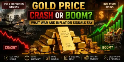 Gold Price Crash or Boom? What War and Inflation Signals Say